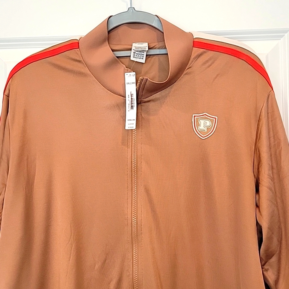 Victoria's Secret Track Star Full Zip Jacket Brown XL NWT - Picture 9 of 10